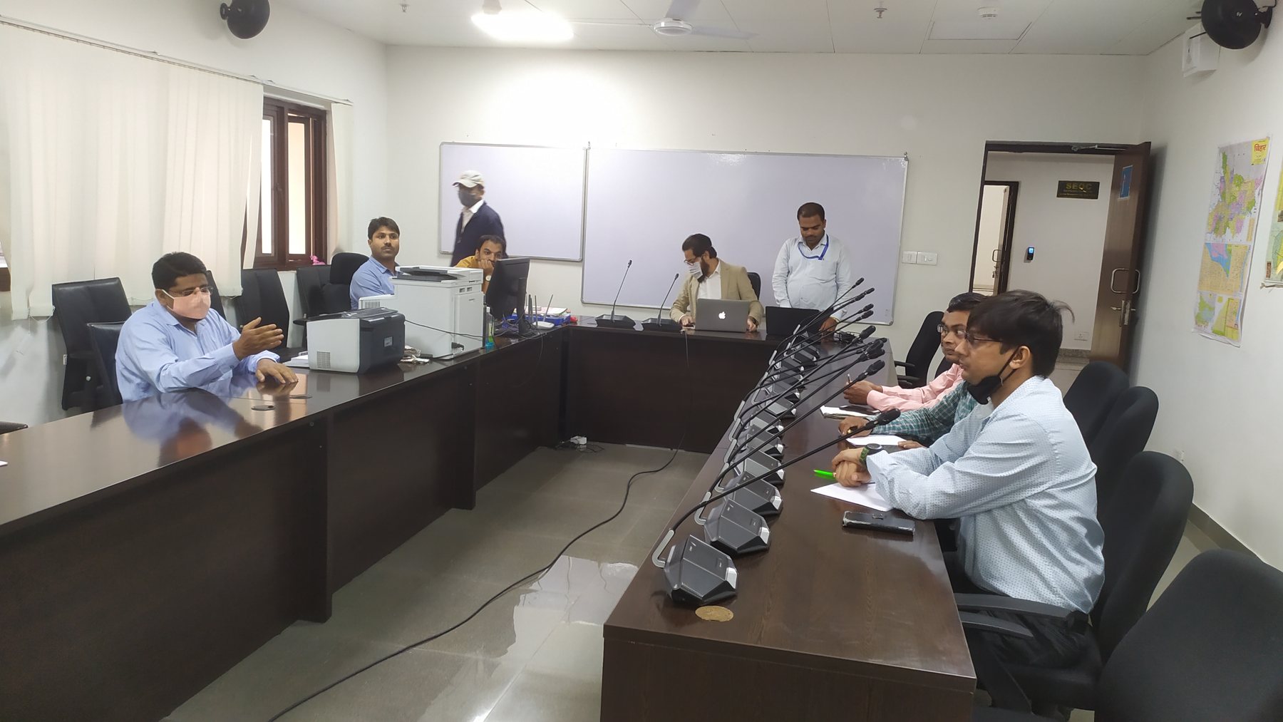 Vajranaad training session with disaster management officials